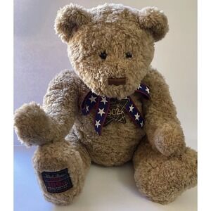 Gund Wish Bear 2002 100th Anniversary Teddy Bear Plush May Department Stores Tan